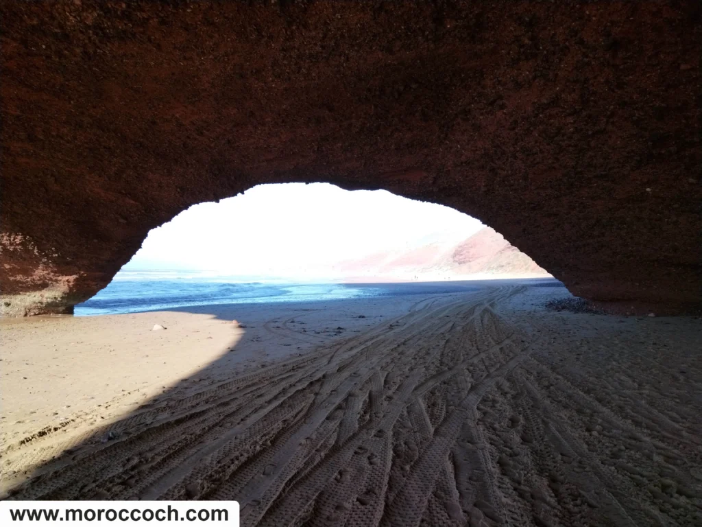 قوس شاطئ الكزيرة 