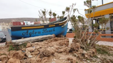 شاطئ أكلو بتزنيت