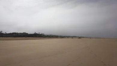 شاطئ تغازوت شمال أكادير