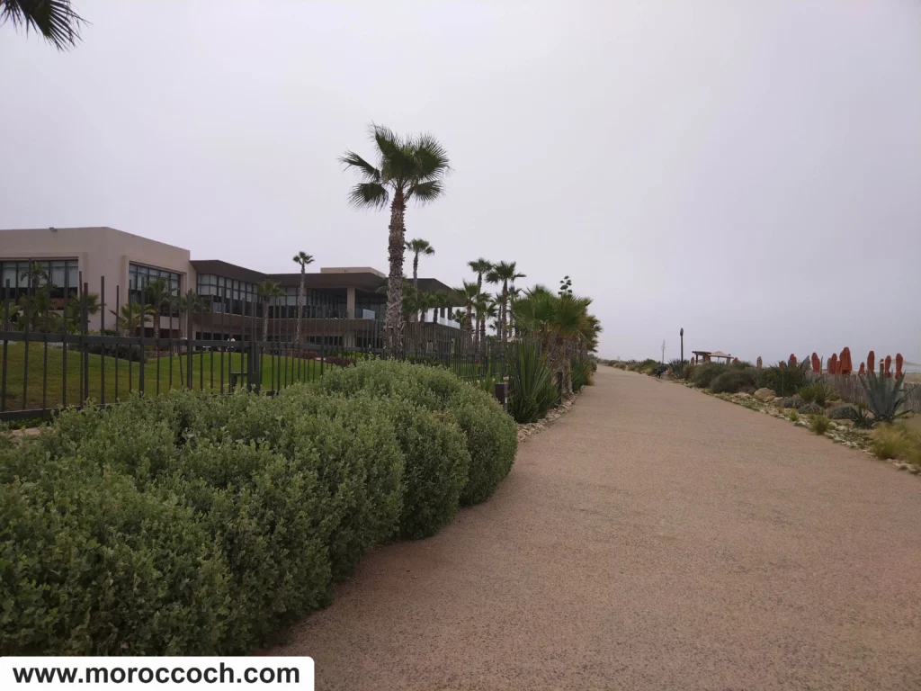 كورنيش شاطئ تغازوت